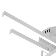 Lampadario LED con Telecomando GIO, 54W, 4 Elementi, Luce Fredda/Calda/Neutra, Dimmerabile, Lampadario LED Bianco con Telecomando Titolo predefinito Alessandro Design