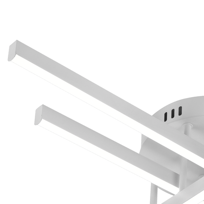 Lampadario LED con Telecomando GIO, 54W, 4 Elementi, Luce Fredda/Calda/Neutra, Dimmerabile, Lampadario LED Bianco con Telecomando Titolo predefinito Alessandro Design