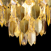 Candelabri in cristallo VENARIA 6x E14, diametro 40 cm, oro lucido, altezza regolabile Candelabri in cristallo Titolo predefinito Alessandro Design