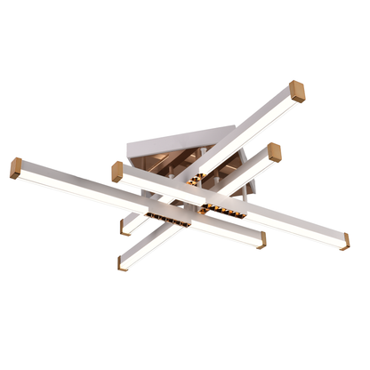Lampadario LED con Telecomando AXIAL, 54W, 4 Elementi, Luce Fredda/Calda/Neutra, Dimmerabile, Lampadario LED Bianco con Telecomando Titolo predefinito Alessandro Design