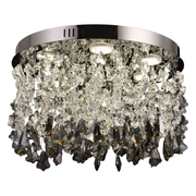 Lampadario LED in cristallo LLC212/400BU Rotondo, 22W, Luce fredda/calda/neutra, cristalli, Lampadari in cristallo cromato lucido Titolo predefinito Alessandro Design