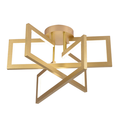 Lampadario LED con Telecomando 71W, 3 Elementi, Luce Fredda/Calda/Neutra, Dimmerabile, Oro Lampadari LED con Telecomando Titolo predefinito Alessandro Design