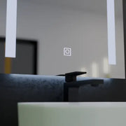 Specchio LED Rettangolare, 50x70cm, Doppia Luce Basic Touch LED Specchi Titolo predefinito Alessandro Design
