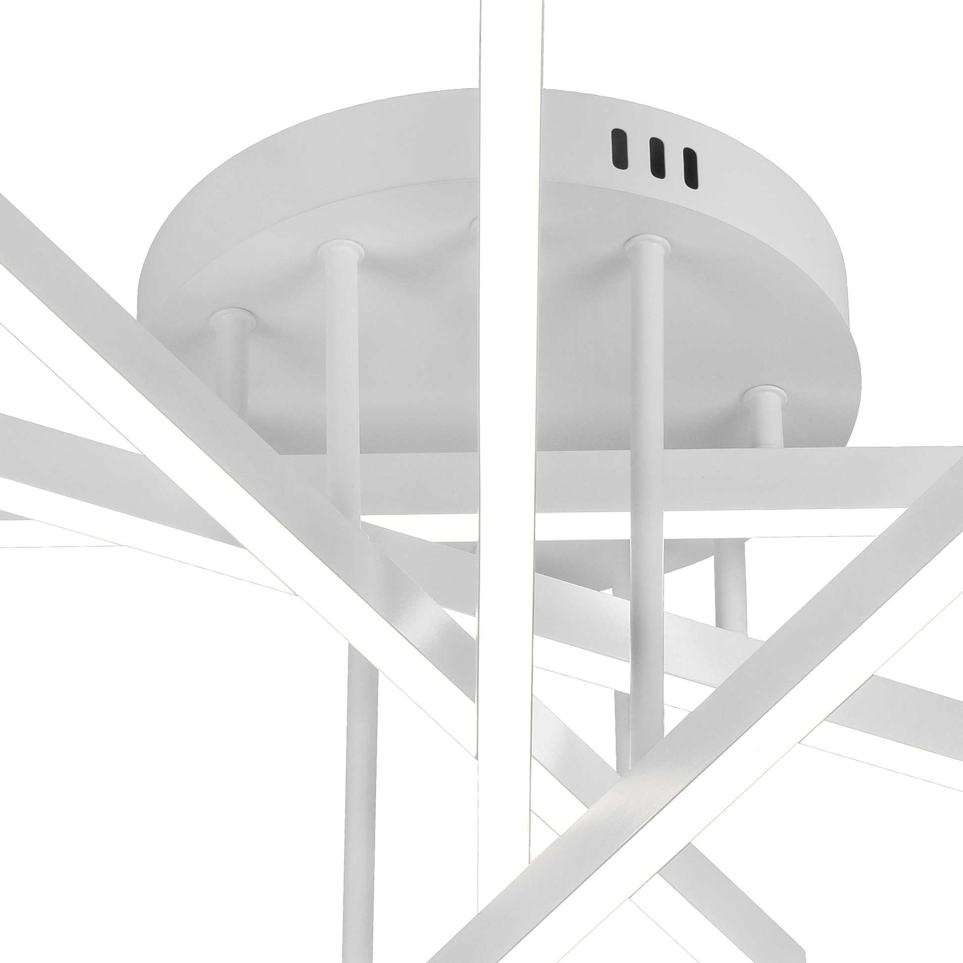 Lampadario LED con Telecomando GIO, 68W, 5 Elementi, Luce Fredda/Calda/Neutra, Dimmerabile, Lampadario LED Bianco con Telecomando Titolo predefinito Alessandro Design