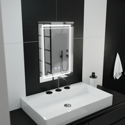 Specchio LED rettangolare, 60x80cm, KOVEN Touch, Sistema Demister, Specchi Dimmerabili Korman E Titolo predefinito Alessandro Design