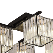 Lampadario georgiano, LC111/4BK, 4x E27, Nero, Metallo Lampadari classici Titolo predefinito Alessandro Design