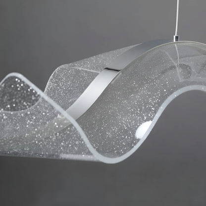 Lampadario LED con Telecomando, Sospensione AMI 63W, Lineare, Luce Fredda/Calda/Neutra, Bianco, Altezza Regolabile