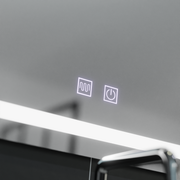 Specchio ad arco LED 60x80cm, Arco Touch, Sistema Demister, Specchi Dimmerabili Korman E Titolo predefinito Alessandro Design