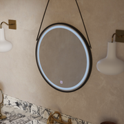 Specchio rotondo a LED, 60 cm, Basic Touch Specchi Korman C Titolo predefinito Alessandro Design