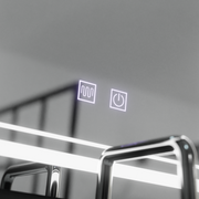 Specchio LED rettangolare, 60x80cm, KOVEN Touch, Sistema Demister, Specchi Dimmerabili Korman E Titolo predefinito Alessandro Design