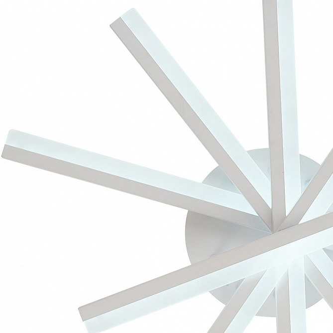Lampadario a LED con telecomando ZOE, 67W, Luce Fredda/Calda/Neutra, Dimmerabile, Lampadario a LED Bianco con telecomando Titolo predefinito Alessandro Design