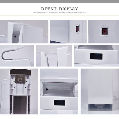 Asciugamani con sensore, 1200 W, bianco, 2026WH Titolo predefinito Alessandro Design