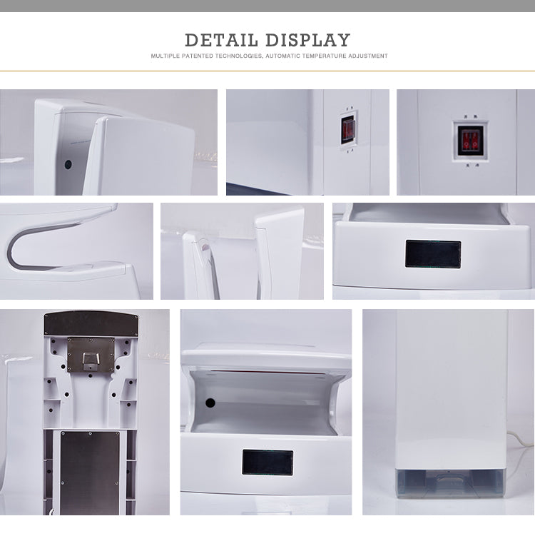 Asciugamani con sensore, 1200 W, bianco, 2026WH Titolo predefinito Alessandro Design