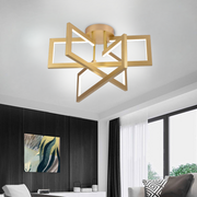 Lampadario LED con Telecomando 71W, 3 Elementi, Luce Fredda/Calda/Neutra, Dimmerabile, Oro Lampadari LED con Telecomando Titolo predefinito Alessandro Design