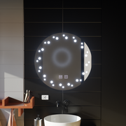 Specchio LED Touch Ivory Demist System 50X50cm Specchi Korman E Titolo predefinito Alessandro Design