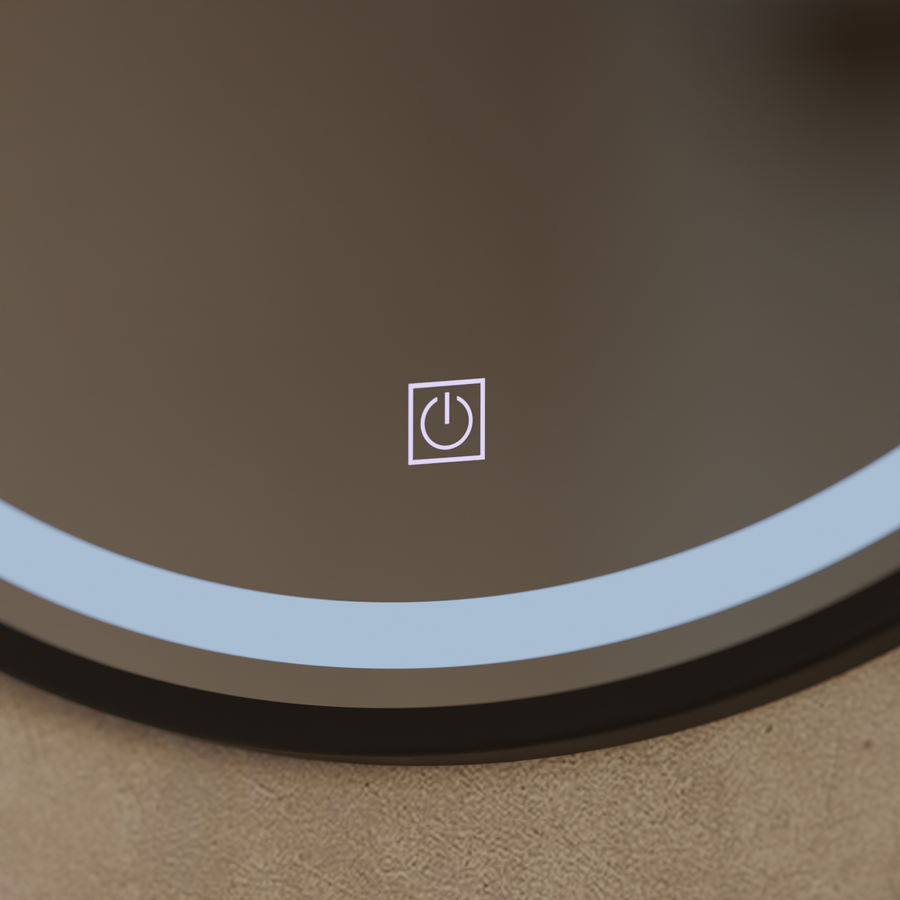Specchio rotondo a LED, 60 cm, Basic Touch Specchi Korman C Titolo predefinito Alessandro Design