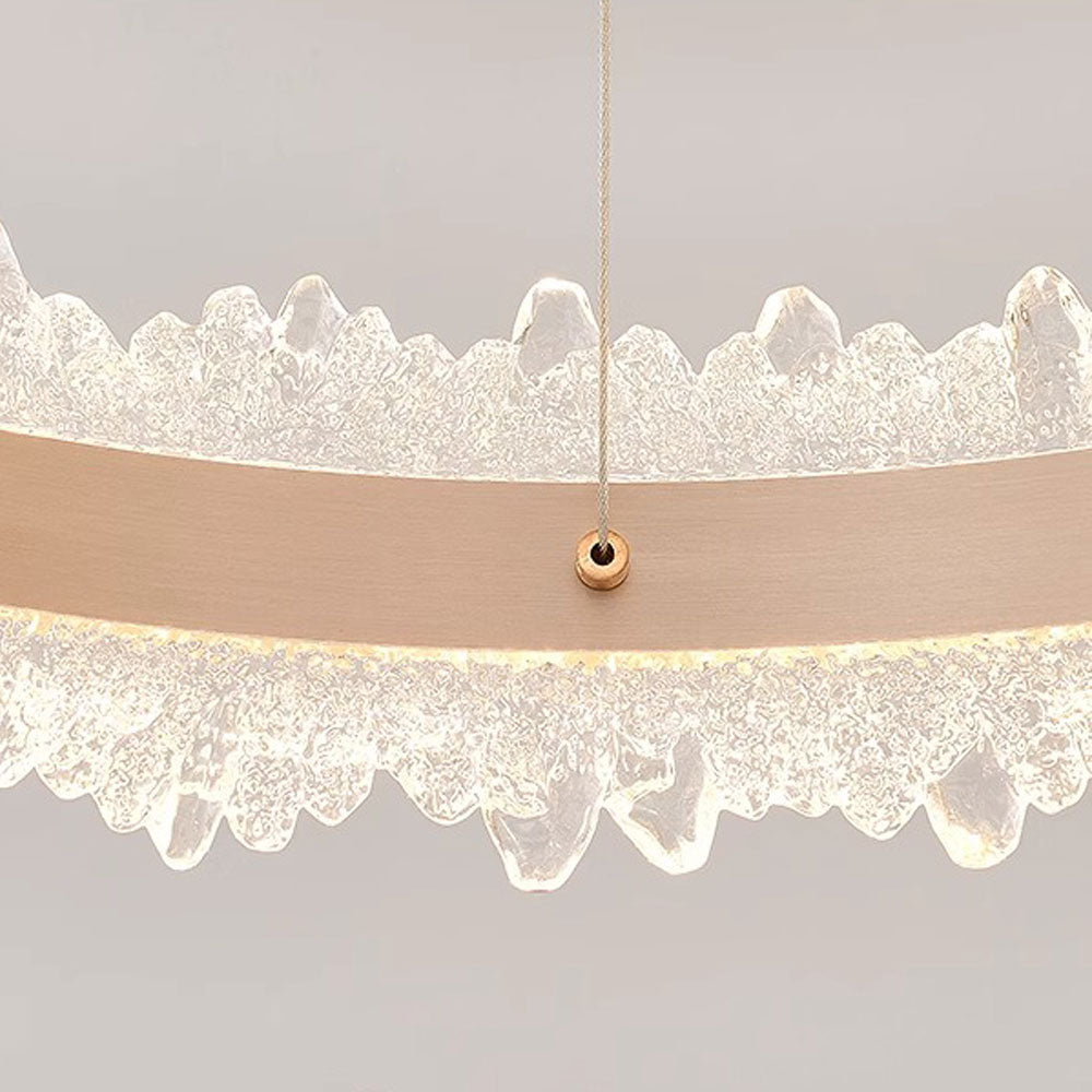 Lampadario LED a Sospensione con Telecomando NIVALIS Duo 127W, Cerchi 60x80cm, Luce Fredda/Calda/Neutra, Dimmerabile, Regolabile in Altezza, Lampadari LED Oro con Telecomando Titolo predefinito Alessandro Design