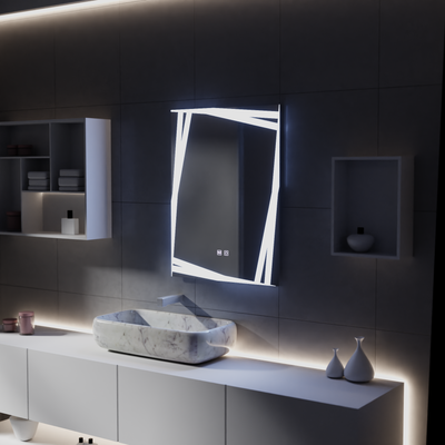 Specchio LED Touch Infinitum Demist System 60X80cm