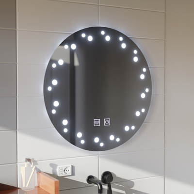 Specchio LED Touch Ivory Demist System 70X70cm