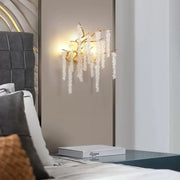 Lampada da parete Cristal Chandler 3x G9 Oro Lampada da parete per interni Titolo predefinito Alessandro Design