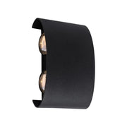 Fantas Lampada da Parete LED per Esterno e Interno, 4 Sorgenti x 1W, IP65, Metallizzato, Nero, 3000K Lampade da Parete per Esterno Titolo predefinito Alessandro Design