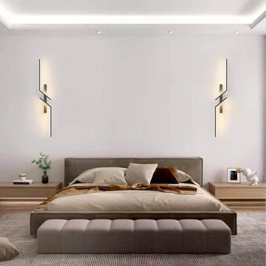 Avyaan Lampada da parete a LED 22W Nero Lampade da parete per interni Titolo predefinito Alessandro Design