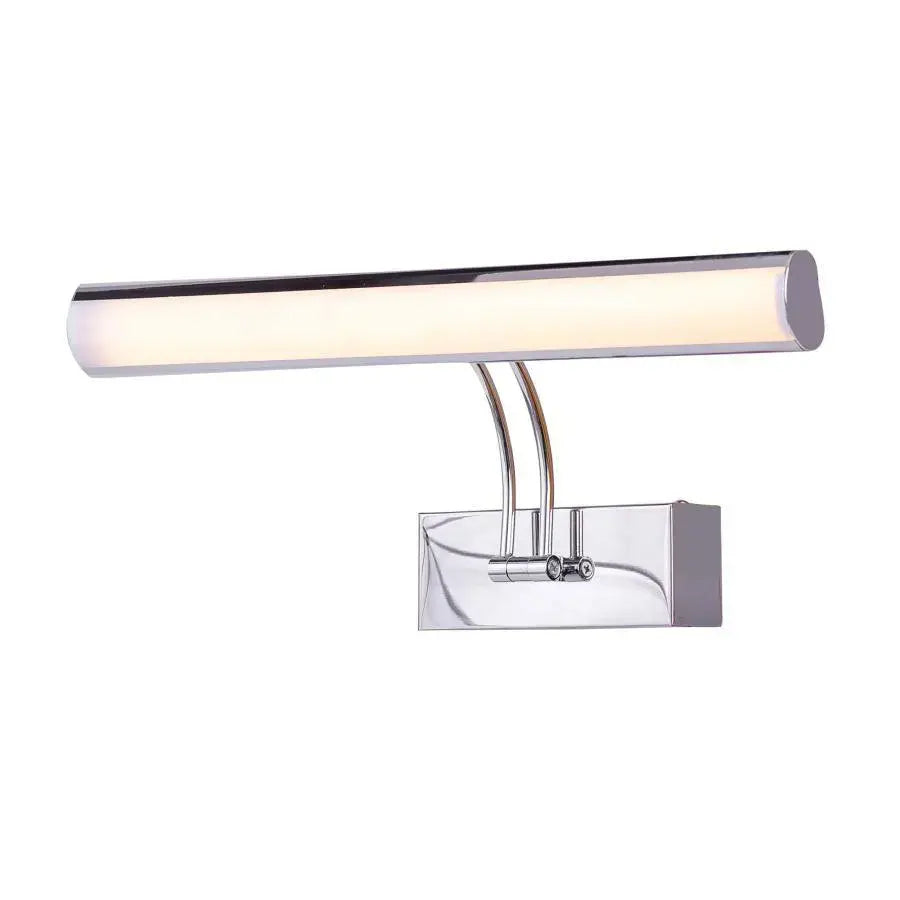 Lampada da parete a LED per bagno Georgi, 24W, Lampada da parete per bagno argento Titolo predefinito Alessandro Design