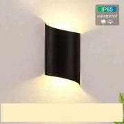 Applique da esterno LED Hande 10W IP65 Nero Applique da esterno Titolo predefinito Alessandro Design