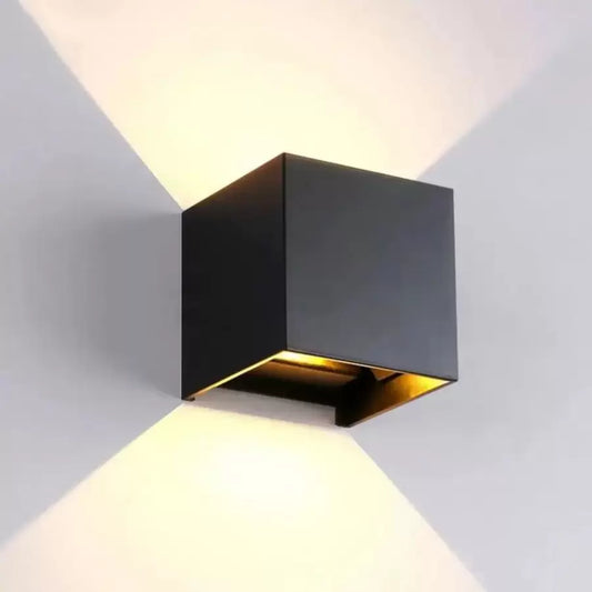 Lampada da parete per esterno LED Aryan 5W Nero Lampada da parete per esterno Titolo predefinito Alessandro Design