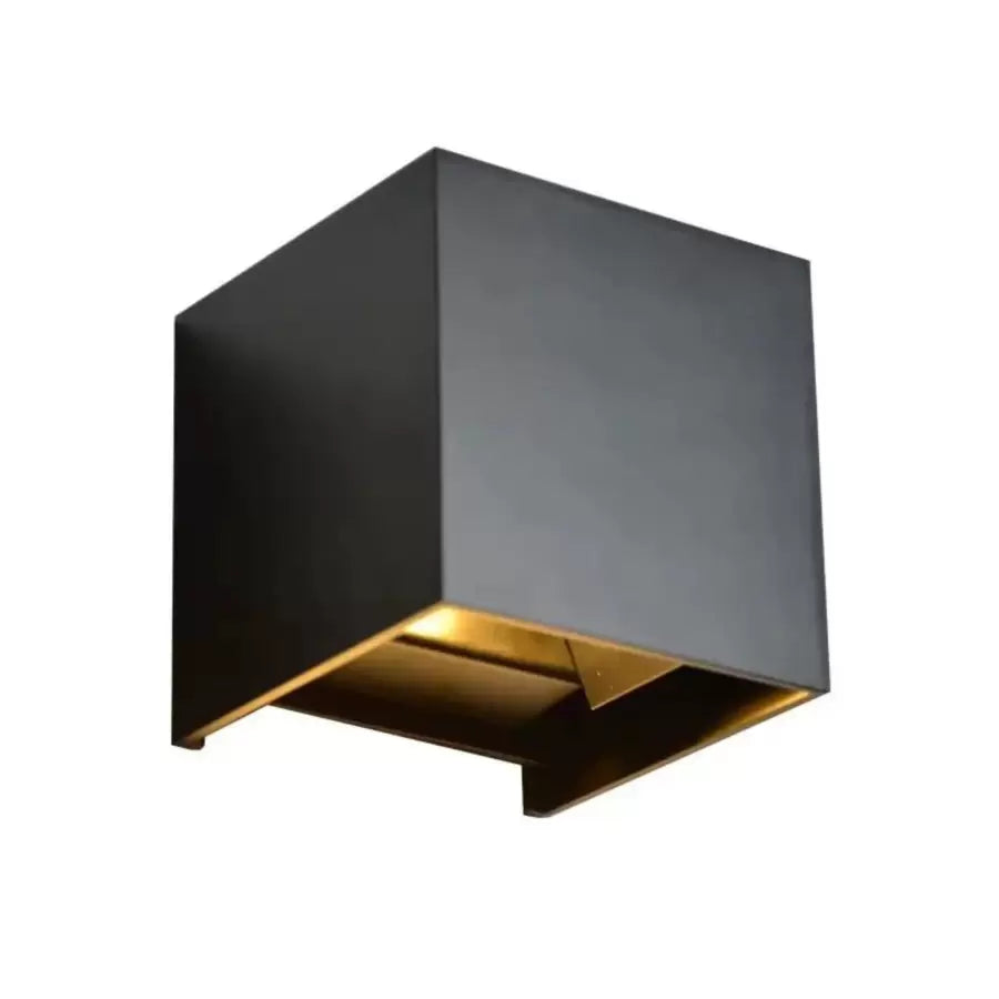 Lampada da parete per esterno LED Aryan 5W Nero Lampada da parete per esterno Titolo predefinito Alessandro Design
