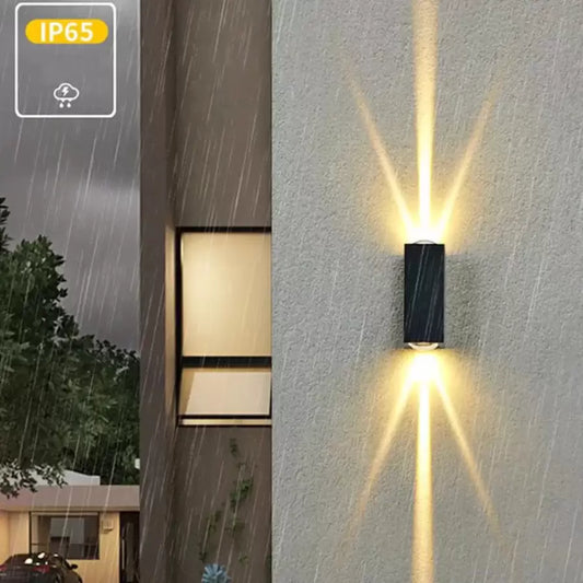Lampada da parete a LED per esterni Celsis 6W nera Titolo predefinito Alessandro Design