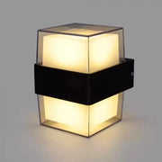 Lampada da parete per esterno LED Kennedy 12W Bianco Nero Lampade da parete per esterno Titolo predefinito Alessandro Design