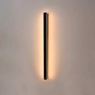 Lampada da parete per esterni LED Saul 25W Nero Bianco
