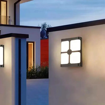 Applique LED da esterno Timeea, 18W, Nero, 3000K