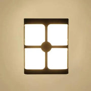 Timeea Lampada da parete a LED per esterno, 18W, Nero, 3000K Lampada da parete per esterno Titolo predefinito Alessandro Design