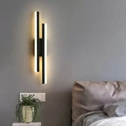 Lampada da parete a LED Lyra, 18W, Acrilico, Nero Bianco Lampade da parete per interni Titolo predefinito Alessandro Design