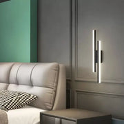 Lampada da parete a LED Lyra, 18W, Acrilico, Nero Bianco Lampade da parete per interni Titolo predefinito Alessandro Design