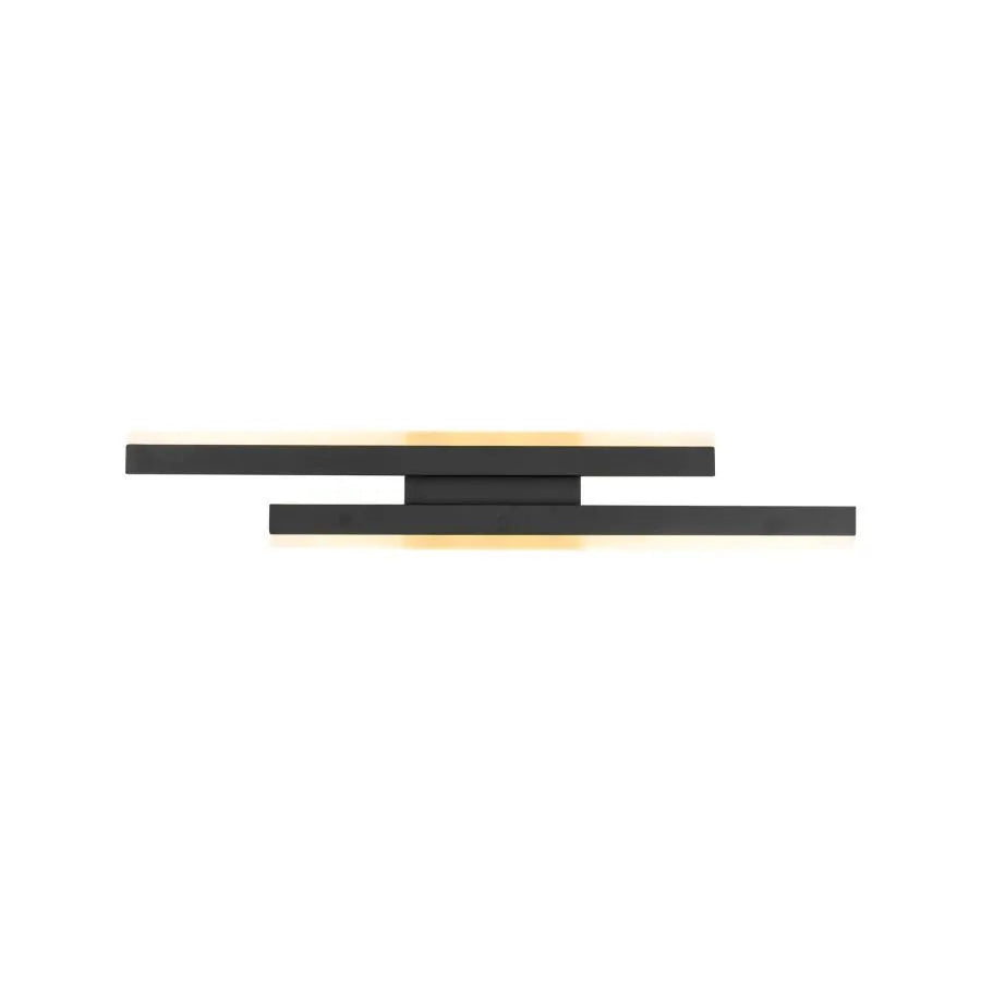 Lampada da parete a LED Lyra, 18W, Acrilico, Nero Bianco Lampade da parete per interni Titolo predefinito Alessandro Design