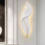 Lampada da parete Pena LED 63cm, 27W, luce Fredda/Calda/Neutra, Bianco