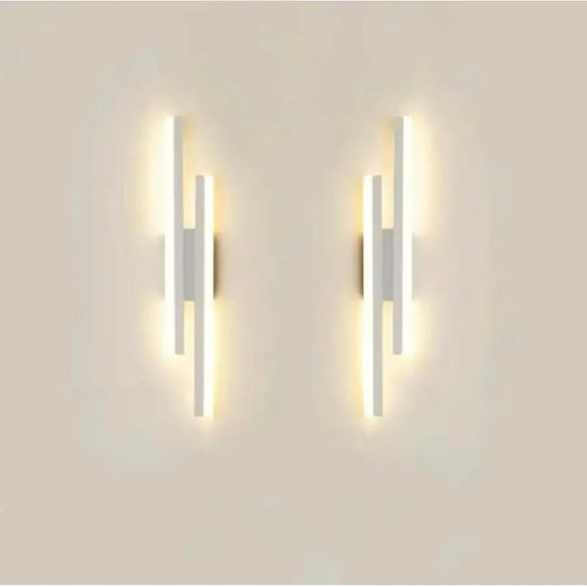Lampada da parete a LED Soho, 18W, acrilico, bianco Lampade da parete per interni Titolo predefinito Alessandro Design