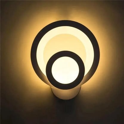 Lampada da parete a LED Urbanist 19W Rotonda Luce Fredda/Calda/Neutra Lampade da parete per interni in acrilico e metallo bianco Titolo predefinito Alessandro Design