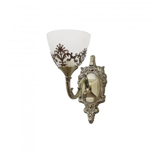 Lampada da parete rustica COTTAGE, 1xE27, Bronzo, metallo e vetro Lampade da parete per interni Titolo predefinito Alessandro Design