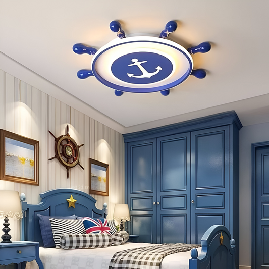 MARINE Lampadario LED 42W, Diametro 38cm, Luce Fredda/Calda/Neutra, Lampadari LED Bianchi Titolo predefinito Alessandro Design
