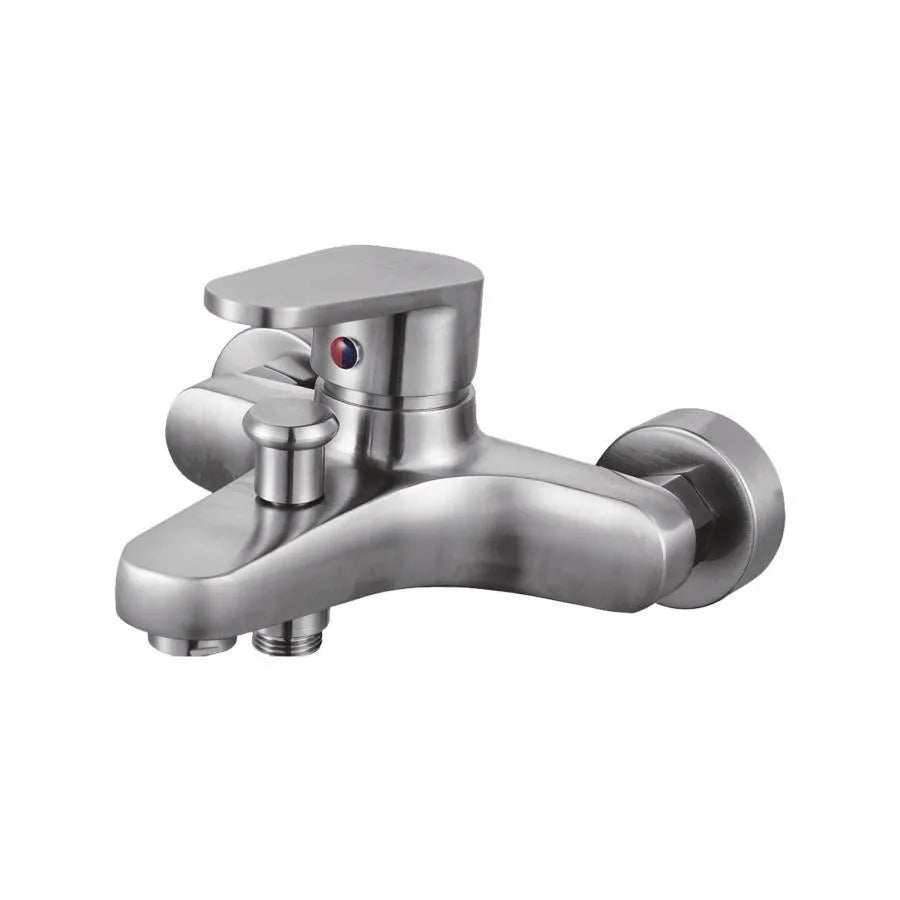 Rubinetto per il bagno, Acciaio inossidabile SUS304, satinato, Rubinetti e colonne doccia LY007 Titolo predefinito Alessandro Design