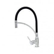 Rubinetto da cucina, Ottone sanitario, Nero con cromo, WZX/2019 Rubinetti da cucina Titolo predefinito Alessandro Design