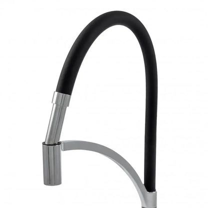 Rubinetto da cucina, Ottone sanitario, Nero con cromo, WZX/2019 Rubinetti da cucina Titolo predefinito Alessandro Design