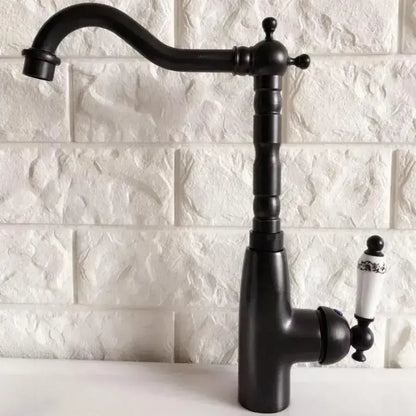 Rubinetto da cucina, Ottone sanitario, Nero, OD/2051 Rubinetti da cucina Titolo predefinito Alessandro Design