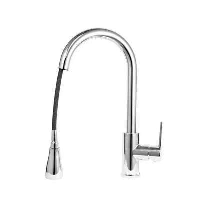 Rubinetto Cucina Con Doccia Estraibile, Ottone Sanitario, Cromo, CF022S Rubinetti Cucina Titolo predefinito Alessandro Design