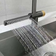 Rubinetto cucina con doccetta estraibile in acciaio inox nero con funzione cascata YB1500H Rubinetti cucina Default Title Alessandro Design