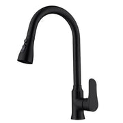 Rubinetto da cucina con doccia estraibile in acciaio inox nero ZY1013 Rubinetti da cucina Titolo predefinito Alessandro Design